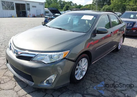 2014 Toyota Camry Hybrid Xle из США, поврежденный, VIN 4T1BD1FK8EU111175